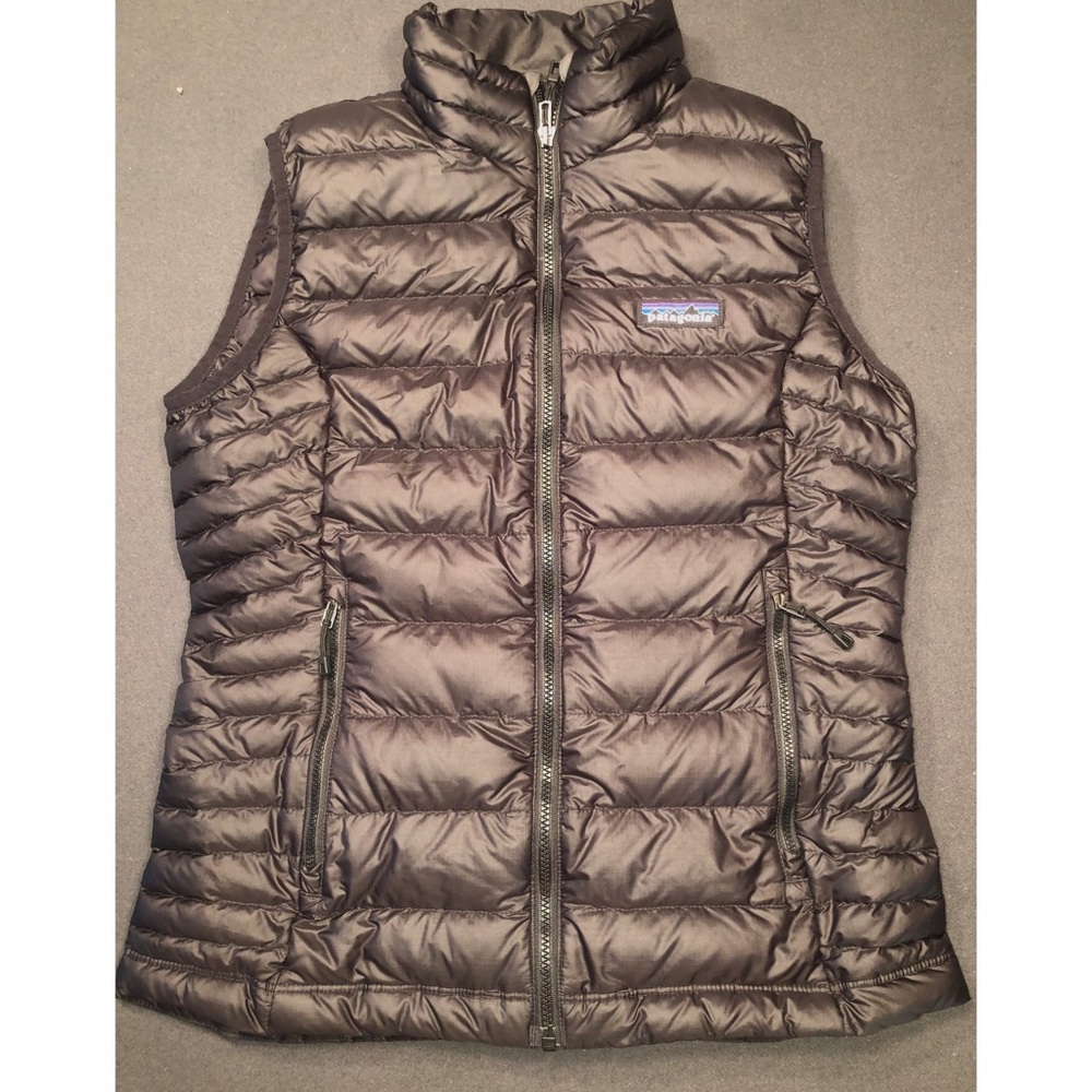 Womens black Patagonia vest